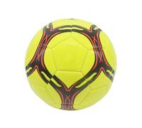 Zanthicia Pallone da calcio - Durevole e resistente all'usura per il pallone da viaggio calcio ufficiale in PVC Il più recente allenamento con, giallo, tipo 5