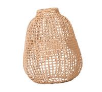 Zanthicia Paralume luminoso in corda intrecciata, copertura creativa per lanterna da soffitto che arricchisce le stanze con effetti di luce soffusa consentendo una sostituzione rapida e semplice della