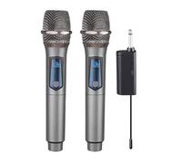 Zanthicia Per Sistema di microfono dinamico UHF Robusto che fornisce una presa comoda. cordless Cordless Niente più microfono avvolgente che garantisce presa.