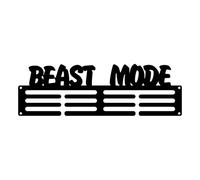 Zanthicia Porta medaglie da parete, espositore per premi realizzato in resistente, che mette in mostra i risultati sportivi, espositore per medaglie e trofei, bacheca per trofei, Stile A