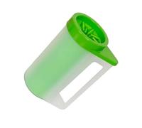 Zanthicia Pulitore per piedi per animali portatile e pratico per un comodo pulitore portatile per zampe di cane per zampe di animale domestico in PP Maniglia per rondella per cane, Verde L