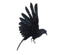 Zanthicia Regalo di Natale con uccelli artigianali altamente realistici, uccelli artificiali decorativi realizzati a mano per l'allegria e la gioia delle feste, ornamenti