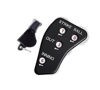 Zanthicia Scorekeeper S Essential 4 Wheel Baseball Umpire Gear per un gioco preciso Attrezzatura per arbitri Baseball Out Innings Palle Hit Strike Softball Indicatore