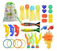 Zanthicia Set di Giochi per Immersioni subacquee - varietà per Giochi per Famiglie e educativi per Il Nuoto ipoallergenici Set Divertimento in Piscina, ottantaCinque, 85
