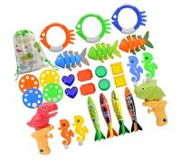 Zanthicia Set di Giochi per Immersioni subacquee - varietà per Giochi per Famiglie e educativi per Il Nuoto ipoallergenici Set Divertimento in Piscina, ottantaQuattro, 84