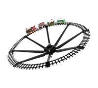 Zanthicia Trenino di Natale Set con suoni Luci Vagone elettrico Mini ferrovia Giocattolo Bomboniere Decorazioni per la casa Regali per bambini