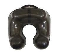 Zanthicia Vassoio poggiatesta per parrucchiere per permanente in plastica ABS morbida, migliora l'esperienza del cliente e rende il parrucchiere più confortevole. Vassoio