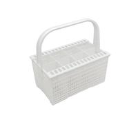 Zanussi Lavastoviglie Cestello per posate per lavastoviglie, Da banco, Bianco, Plastica, 0 decibels, 0 liters, 1 grams, 1 ciclo, Stoviglie quotidiane, bicchieri, pentole, padelle e posate