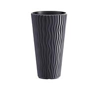 Zanvic Vaso Sandy Slim, Antracite, 30 cm