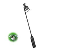 ZANWANXIN Weeding Artifact Uprooting Weeding Tool,2025 New Gardening Hand Weeder Tools with Handle, Manual Multifunctional Weeders Gardening Tools for Lawn and Garden (Black)