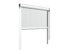 Zanzanet - Zanzariera a Catena da 42 mm 120x180 cm in Kit Fai da Te - Riducibile e Regolabile a misura per Finestre o Porte finestre Disponibile in 9 colori misure adattabili e con Aggancio Magnetico