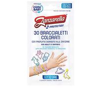 Zanzarella, Braccialetti Antizanzare per Bambini e Adulti, Bracciale Antizanzare in Silicone Atossico con Repellente per Zanzare Naturale a Lunga Durata, 3 Confezioni da 30 Pezzi Ciascuna