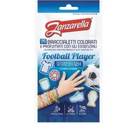 Zanzarella Football Player Braccialetti Profumati Antizanzare 25 Pezzi