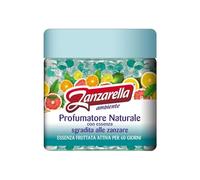 Zanzarella, Profumatore per Ambienti Antizanzare in Perle ESPLOSIONE DI AGRUMI, Repellente Naturale per Zanzare, Attivo Fino a 60 Giorni, Pacco da 6x170 gr (Il pacchetto può variare)
