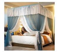 Zanzariera a baldacchino a doppio strato, elegante stile principessa, per ragazze e adulti, perfetta per decorare la camera da letto e protezione dagli insetti