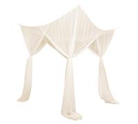 Zanzariera a baldacchino con letto a baldacchino a quattro angoli con letto a