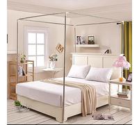 Zanzariera a baldacchino per la decorazione della camera da letto, pali a baldacchino durevoli e regolabili per una maggiore protezione e stile