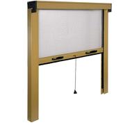 KIT ZANZARIERA A MOLLA VERTICALE 140x170 IRS BRONZO