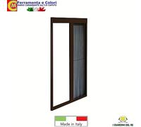 Zanzariera a Rullo Orizzontale PLISSE Per Porta Finestra MADE IN ITALY 120x240cm