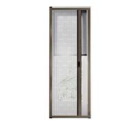 Zanzariera a rullo porta finestra di casa in kit riducibile (bronzo)