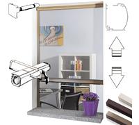 ZANZARIERA A RULLO RIDUCIBILE FINESTRA E PORTA IN KIT EASY ZANZARIERE