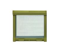 Zanzariera a rullo verticale con frizione - colore bronzo