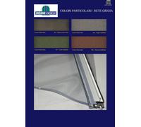 ZANZARIERA A RULLO VERTICALE Laterale con Bottoncini - Su Misura Personalizzata