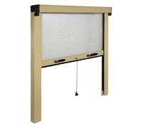 ZANZARIERA A RULLO VERTICALE PER FINESTRA cm 100 x 170 - avorio ral 1013