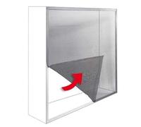 ZANZARIERA A STRAPPO NERA 150X300 ECCO