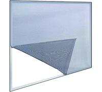 Zanzariera a Strappo per Balconi 120x240 cm Grigio Casalinghi