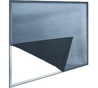 Zanzariera A Strappo Per Finestra 130x150 cm - Colore Nero Casalinghi