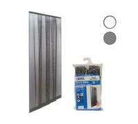 Zanzariera a Strisce Ecco Strip per Porta 140 CMX250 Bianca Irs