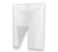 Zanzariera adesiva per finestre bianca in poliestere