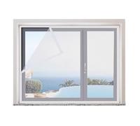 Zanzariera autoadesiva for finestre, balconi, zanzariere, multicolori, dimensioni multiple(White-white,150 * 200cm)