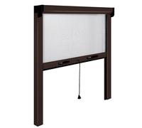 Zanzariera Avvolgibile A Rullo Verticale in Alluminio per Finestra Porta IRS