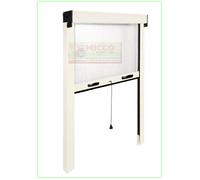 ZANZARIERA AVVOLGIBILE VERTICALE PER PORTE E FINESTRE RIDUCIBILE VARIE MISURE