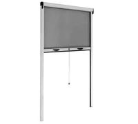 ZANZARIERA AVVOLGIBILE VERTICALE PROFESSIONALE 100x160 cm - Col. Bianco