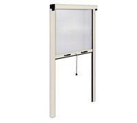 ZANZARIERA BIANCA PER PORTA 120X250H A RULLO rallentata in KIT VERTICALE FINESTR