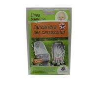 ZANZARIERA CARROZZINA PASSEGGINO BORDO ELASTICO TENDA ANTI ZANZARE BIANCO 0011