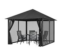 Zanzariera da Patio - Copertura Grande Pieghevole E Portatile 3,66 X 3,66 M,Zanzariera Da Esterno - Per Uso Interno Ed Esterno In Casa, Camera Da, Giardino, Portico, Cortile E Viaggio