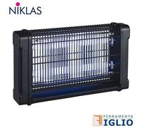 Zanzariera Elettrica 16W 2 Lampade UV Insetticida Fulmina Zanzare Mosche Insetti