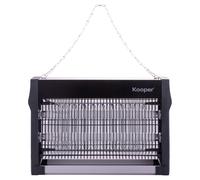 Zanzariera elettrica, copertura fino a 80 mq, vano di raccolta insetti 20 W, Kooper