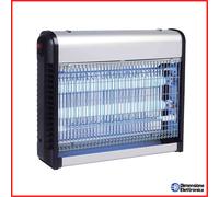 Zanzariera Elettrica Anti Zanzare Mosche 2 Lampade UV LED 6,5W 2500 VOLT