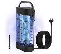 Zanzariera Elettrica, 22W Efficacemente 100㎡ Luce UV Assassino di Insetti Elettrico Assassino di Mosche da Interno Non Tossico Trappola per Zanzare per Camera da Letto Cucina Patio