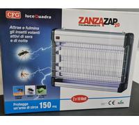 ZANZARIERA ELETTRICA 2X10W ADATTA PER UN'AREA DI CIRCA 150 MQ