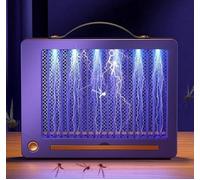 Zanzariera Elettrica a LED con Griglia ad Alta Tensione UV per Interni e Esterni