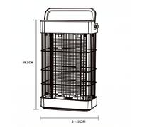 Zanzariera Elettrica Anti Insetti Doppia Lampada LED 12W 16W 20W Interno Esterno
