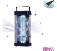ZANZARIERA ELETTRICA ANTI ZANZARE MOSCHE LAMPADA UV LED 16W ELETTROINSETTICIDA