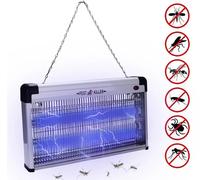 Zanzariera elettrica contro mosche zanzare mosquito Neon LED 2W 20W zanzara