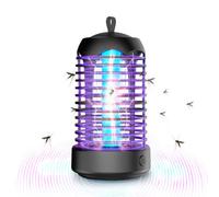 Zanzariera Elettrica da Interno, Antizanzare Elettrico Portatile, Lampada Antizanzare Casa, Lampada Zanzare Esterno, Racchetta Zanzare Atossica Anti Mosche UV Campeggio 100m²